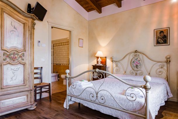 Una camera dell'Agriturismo I Filari